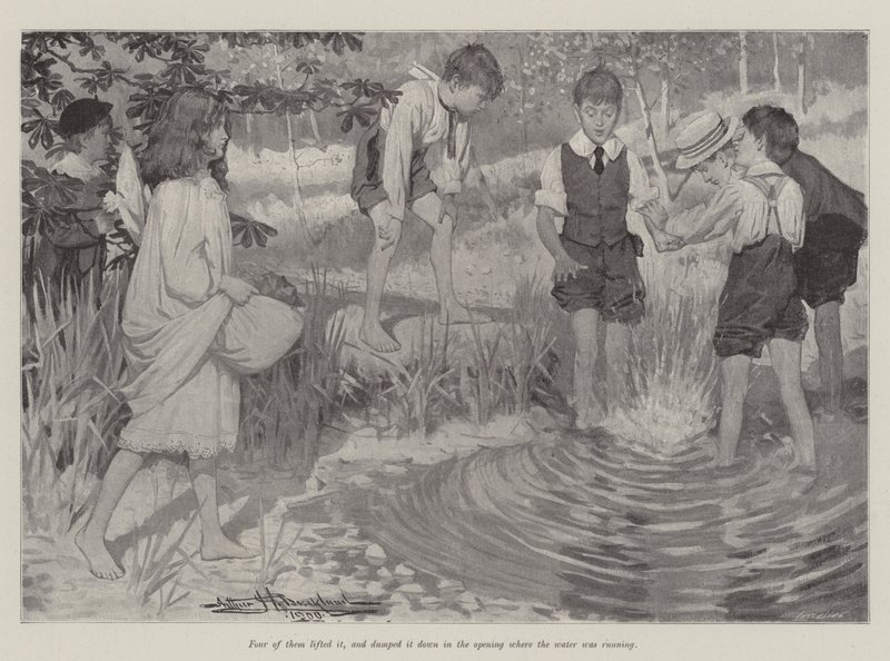 Being Beavers, kirjoittanut E Nesbit tekijältä Arthur Herbert Buckland