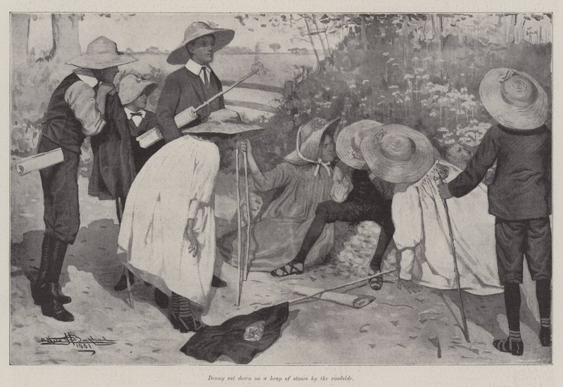 Canterbury Pilgrims, kirjoittanut E Nesbit tekijältä Arthur Herbert Buckland