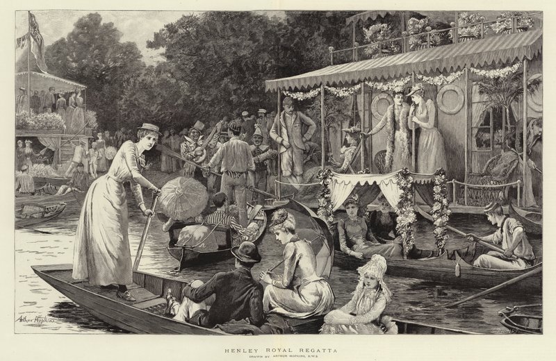 Henley Royal Regatta tekijältä Arthur Hopkins
