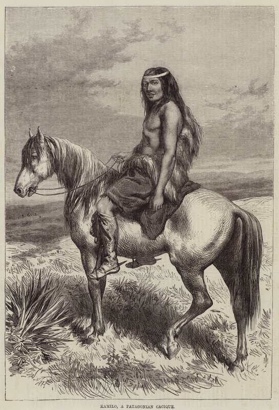 Kamilo, patagonialainen Cacique tekijältä Arthur Hopkins