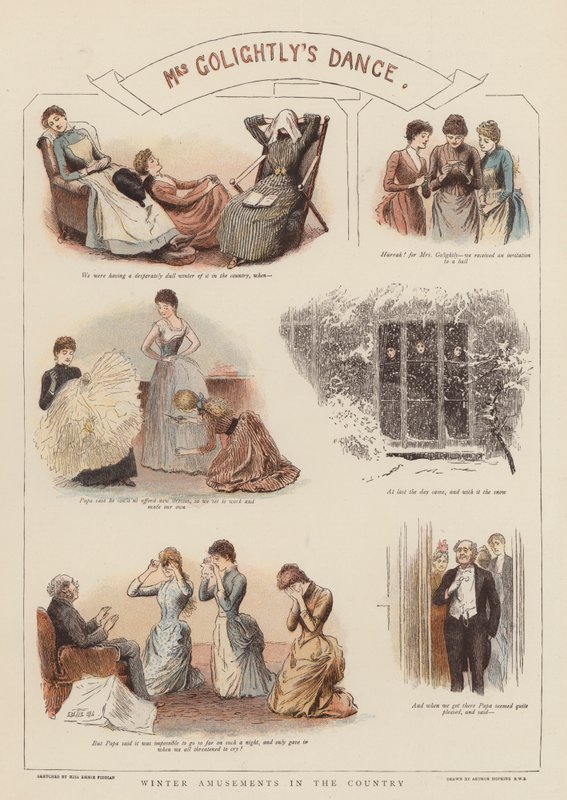 Mrs Golightlyn tanssi (chromolitho) tekijältä Arthur Hopkins