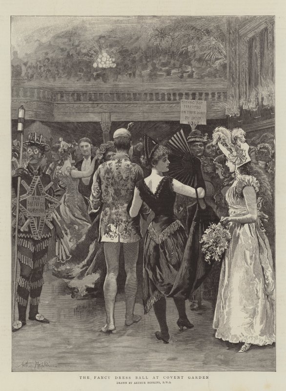 Fancy Dress Ball Covent Gardenissa tekijältä Arthur Hopkins