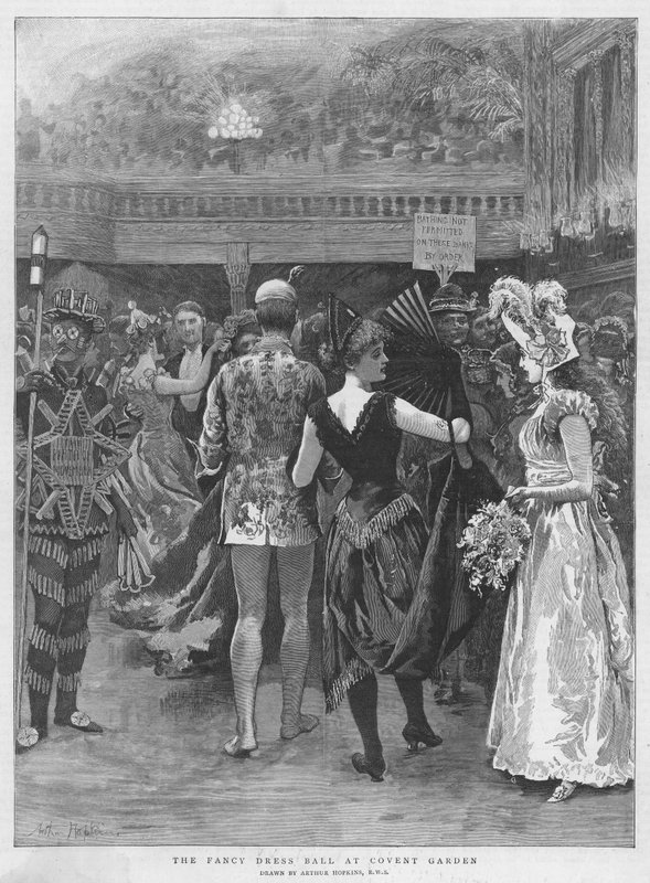 Fancy Dress Ball Covent Gardenissa tekijältä Arthur Hopkins