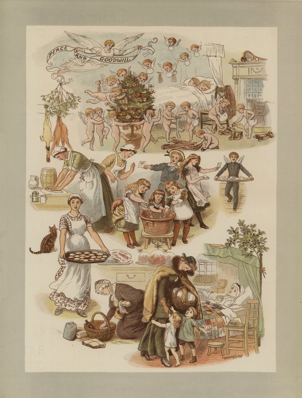 Rauha ja hyvä tahto tekijältä Arthur Hughes