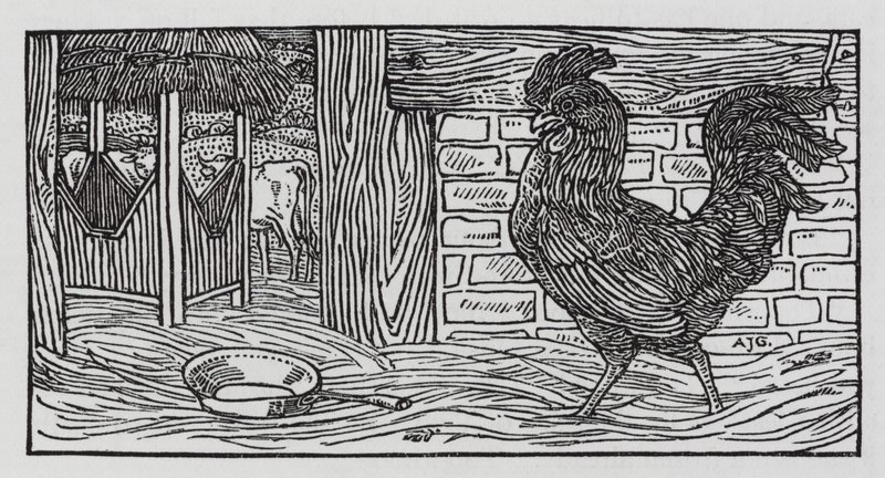 Hans Christian Andersen: "Siitä ei ole epäilystäkään" (litho) tekijältä Arthur Joseph Gaskin