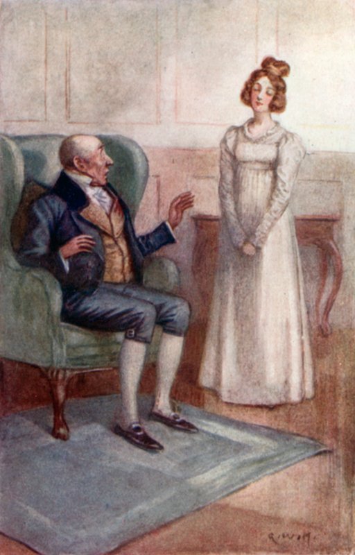 Jane Austenin kuvitus Emmalle tekijältä Arthur Wallis Mills