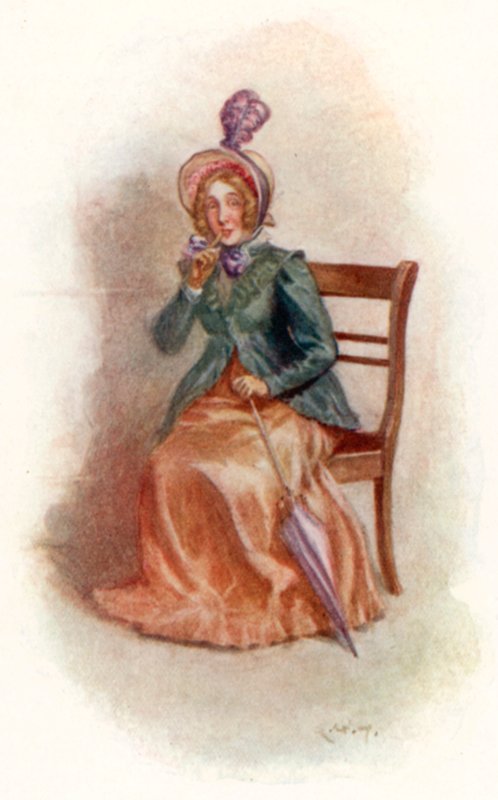 Jane Austenin kuvitus Emmalle tekijältä Arthur Wallis Mills