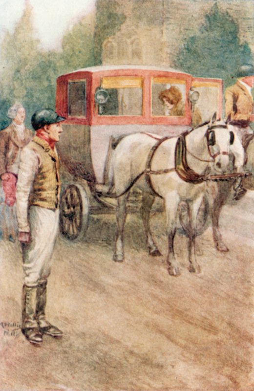 Jane Austenin kuvitus Northanger Abbeysta tekijältä Arthur Wallis Mills