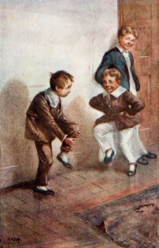 Jane Austenin kuvitus Northanger Abbeysta tekijältä Arthur Wallis Mills