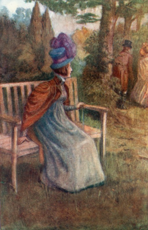 Jane Austenin kuvitus Northanger Abbeysta tekijältä Arthur Wallis Mills