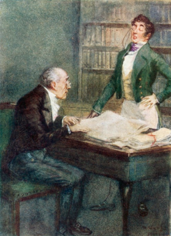 Jane Austenin kuvitus suostutteluun tekijältä Arthur Wallis Mills
