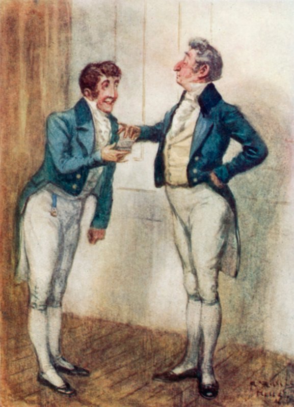 Jane Austenin kuvitus suostutteluun tekijältä Arthur Wallis Mills