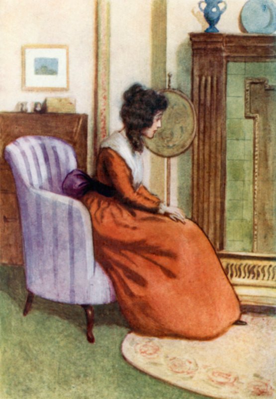 Jane Austenin kuvitus tunneille ja tunteille tekijältä Arthur Wallis Mills