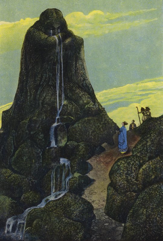 Niobe muuttui itkeväksi kallioksi (väri lito) tekijältä Artus Scheiner