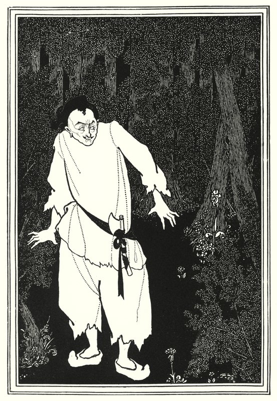 Ali Baba metsässä tekijältä Aubrey Beardsley