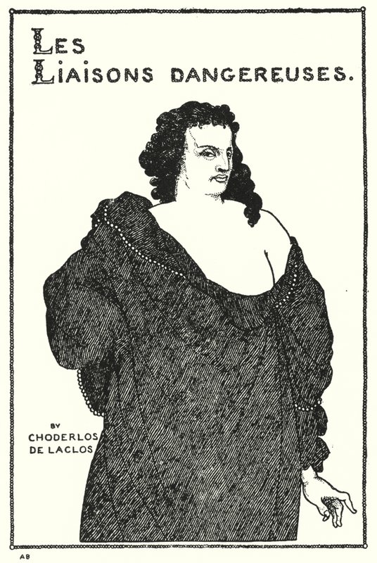 Kreivi Valmont tekijältä Aubrey Beardsley