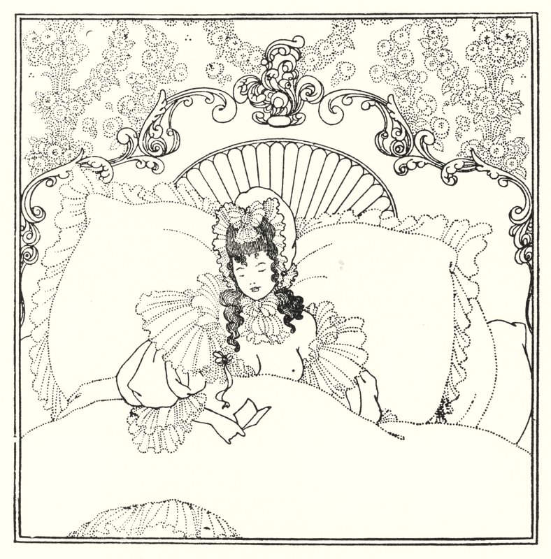 The Billet-Doux (kaiverrus) tekijältä Aubrey (after) Beardsley