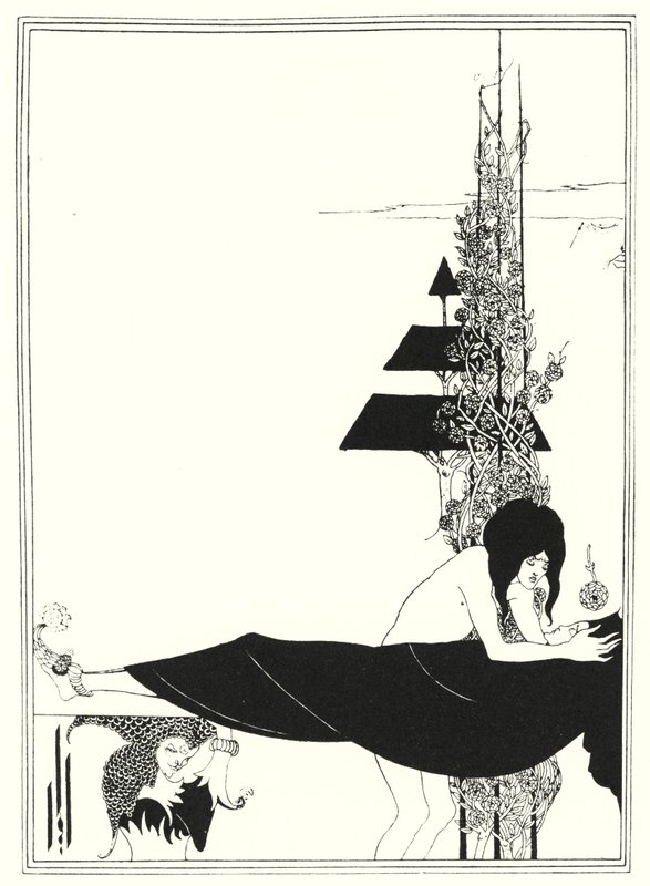 Platoninen valitus (kaiverrus) tekijältä Aubrey (after) Beardsley