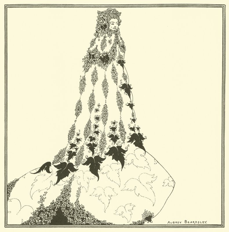 Ehdotettu uudistus balettipuvuissa tekijältä Aubrey Beardsley