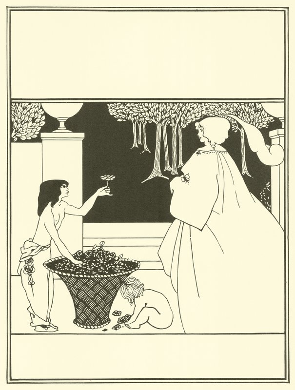 Kannen suunnittelu, Keltainen kirja tekijältä Aubrey Beardsley