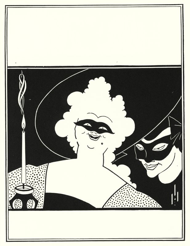 "The Yellow Book", osan I kansisuunnittelu tekijältä Aubrey Beardsley