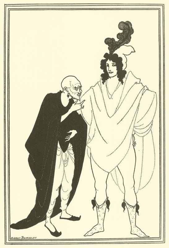Heraldin tarkastelu tekijältä Aubrey Beardsley