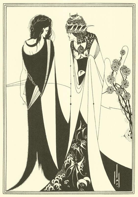 Johannes ja Salome tekijältä Aubrey Beardsley
