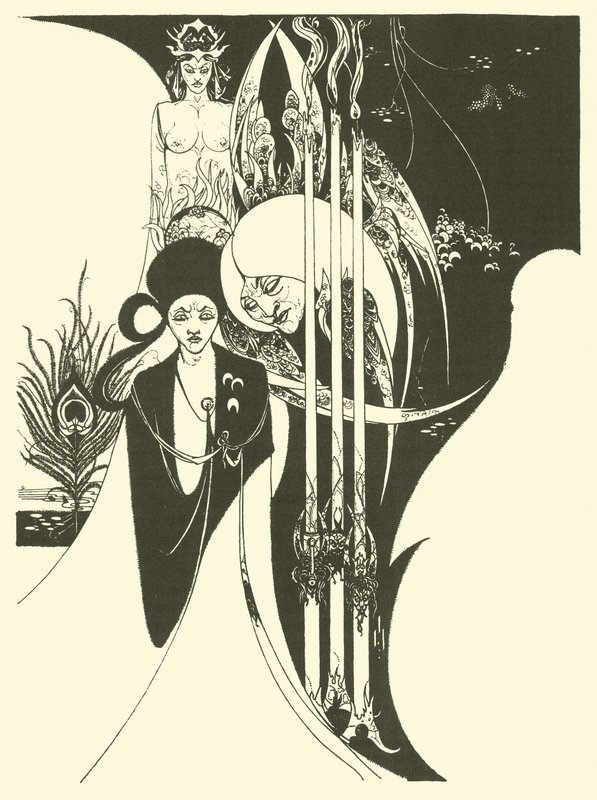 Neofyytistä ja siitä, miten musta taito paljastui hänelle, jonka on kirjoittanut A Somuel tekijältä Aubrey Beardsley