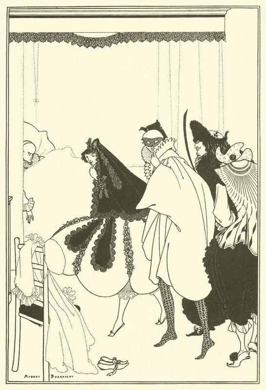 Pierrotin kuolema tekijältä Aubrey Beardsley