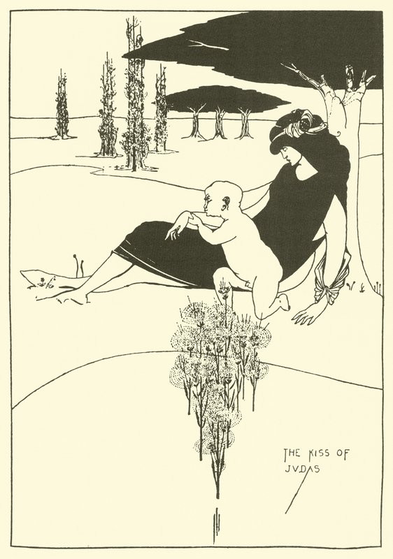 Juudaksen suudelma tekijältä Aubrey Beardsley