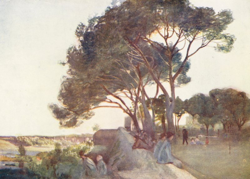 Rooma: Porta Asinaria (värilitro). tekijältä Aubrey Waterfield