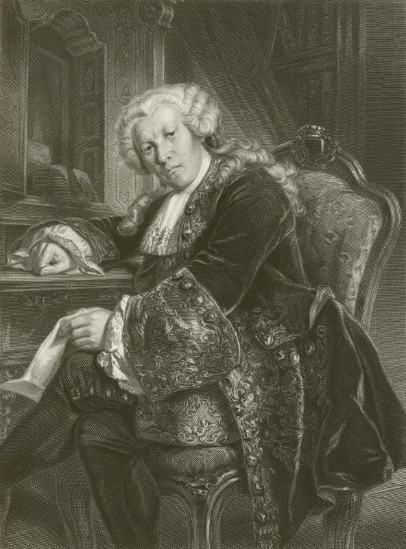 Franz Moor (kaiverrus) tekijältä August Friedrich Pecht