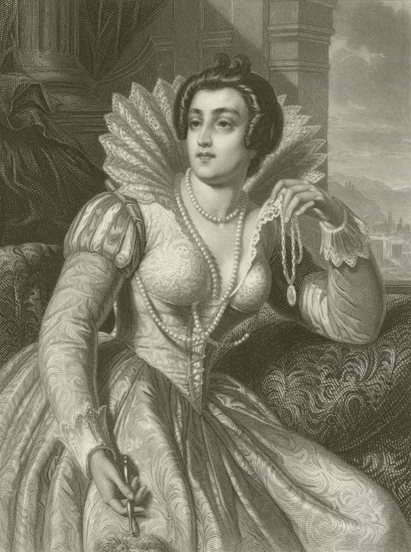 Julia Imperiali (kaiverrus) tekijältä August Friedrich Pecht