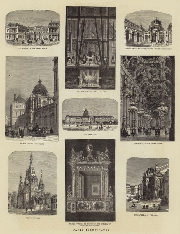 Paris Illustrated tekijältä Auguste Victor Deroy
