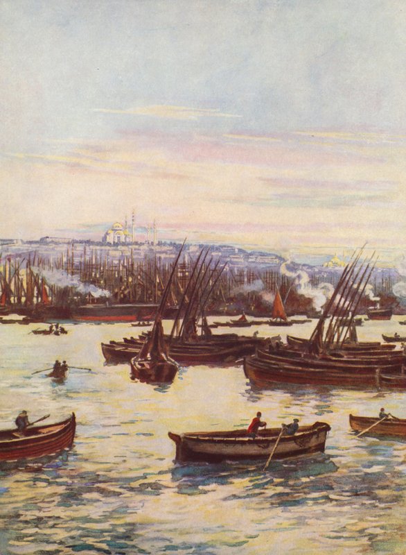 Kultainen sarvi, Turkki (värilitro) tekijältä Auguste Gerardin