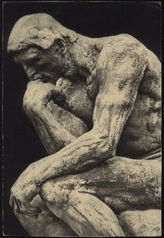 Ajattelija tekijältä Auguste Rodin