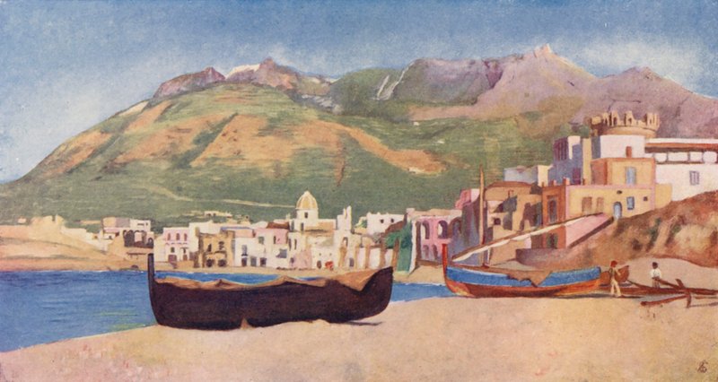 Forio Ischia (värilitro) tekijältä Augustine Fitzgerald
