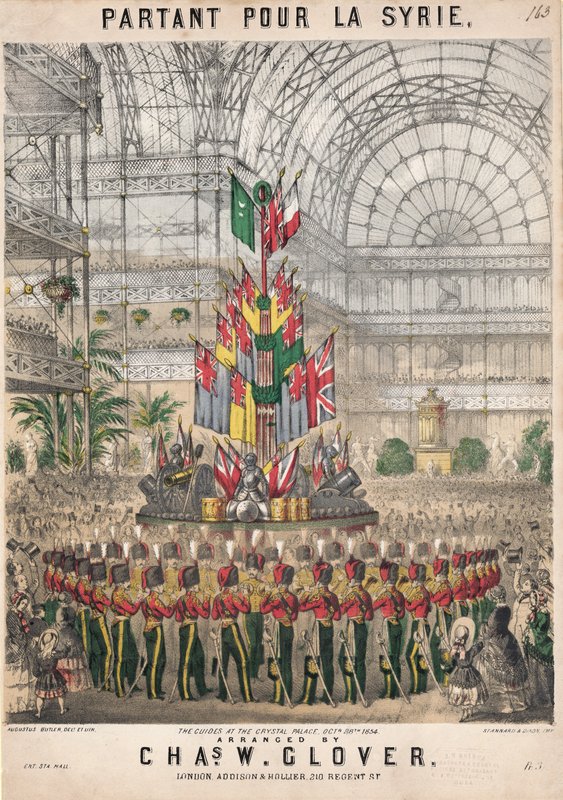 Lähdössä Syyriaan. Crystal Palace, 28. lokakuuta 1854 tekijältä Augustus Butler