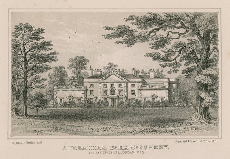 Streatham Park, L Jordanin asuinpaikka tekijältä Augustus Butler