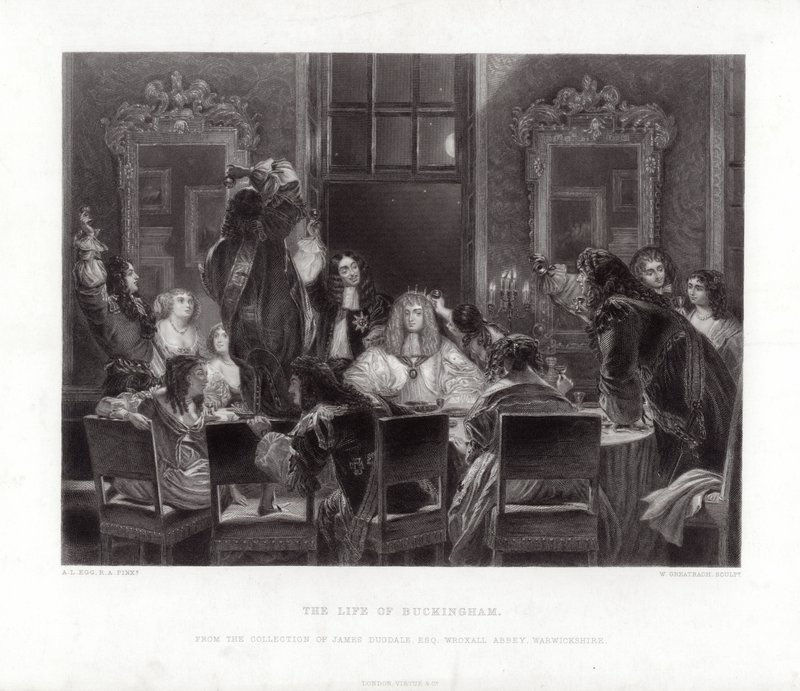George Villiers, Buckinghamin herttua tekijältä Augustus Leopold Egg