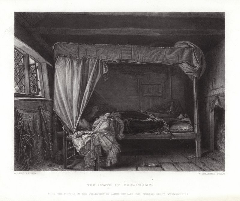 Buckinghamin kuolema tekijältä Augustus Leopold Egg