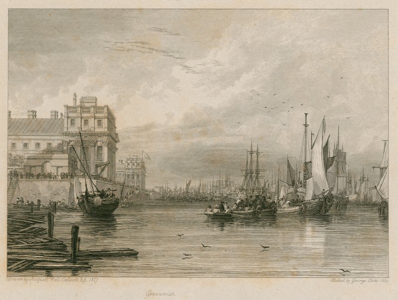 Greenwich, Lontoo tekijältä Augustus Wall Callcott