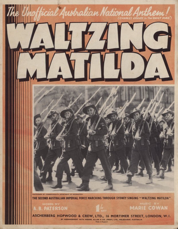 Valssi Matilda, musiikin kansi tekijältä Australian Photographer