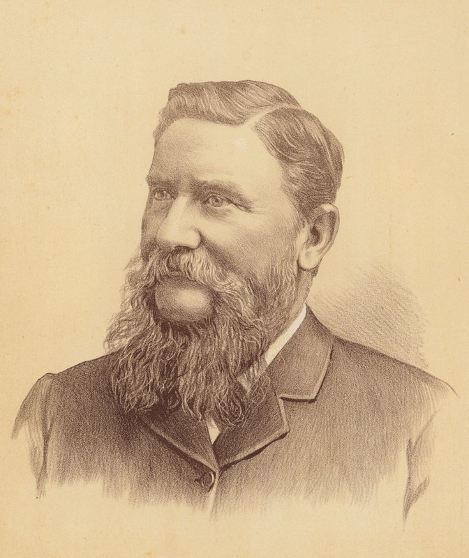 The Honourable Robert Hoddle Driberg White (värilitografia) tekijältä Australian School