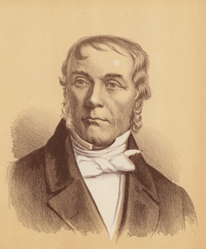 William Faithfull, Esquire (värilitografia). tekijältä Australian School