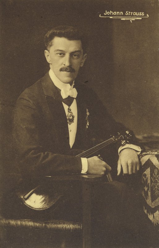 Johann Strauss III:n muotokuva tekijältä Austrian Photographer
