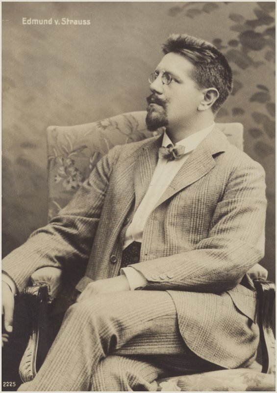 Eduard Straussin muotokuva tekijältä Austrian School
