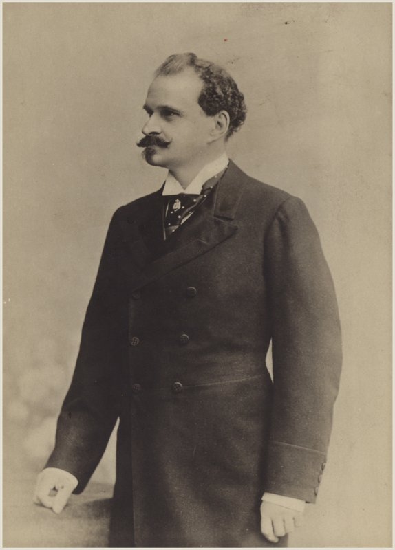 Eduard Straussin muotokuva tekijältä Austrian School