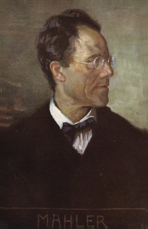 Gustav Mahlerin muotokuva tekijältä Austrian School