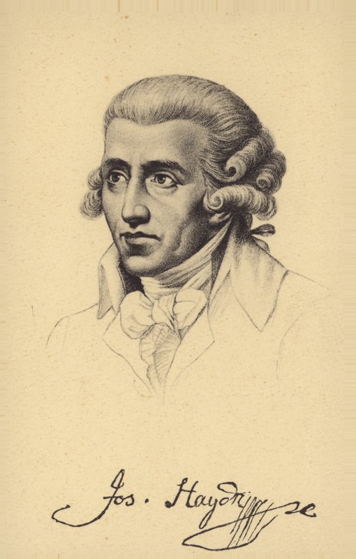 Joseph Haydnin muotokuva tekijältä Austrian School